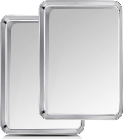 TeamFar Baking Sheet, 20’’×14’’×1’’, Cookie Sheet Half Sheet Baking Pans by TeamFar