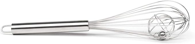 Fox Run Basket Cage Whisk, 2.75 x 2.75 x 12.5 inches by foxrunbrands