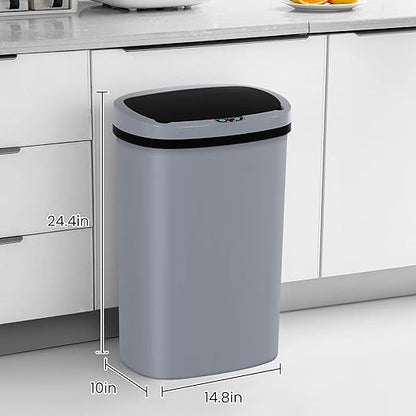 13 Gallon Trash Can | 50L Sensor Automatic Kitchen Trash Can - Image 8