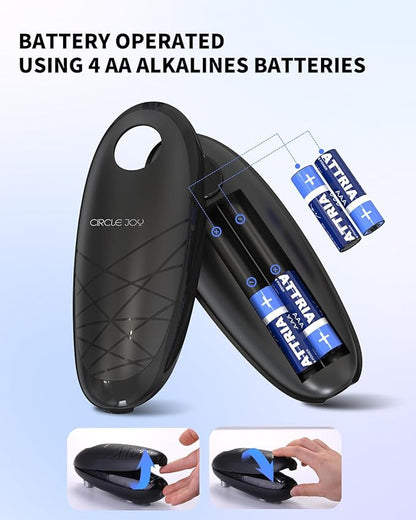 CIRCLE JOY Electric Can Opener, One-Touch Automatic Can Opening - Image 6