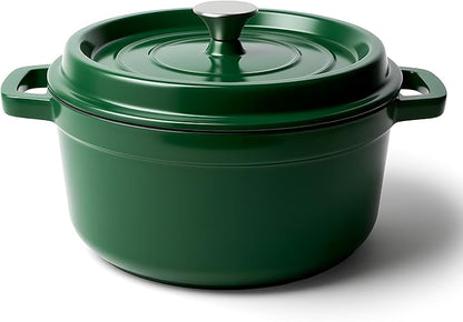 6.5 Quart Dutch Oven Pot with Lid, Non Stick Enameled Cast Iron Dutch Oven by Fijinhom