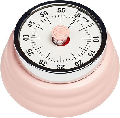 Elegant Stainless Steel Vintage Kitchen Timer by Hongjie
