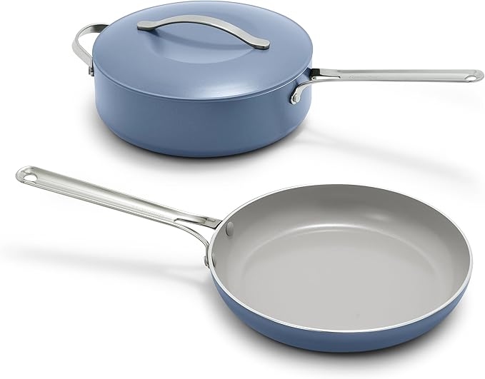 GreenPan Nova 10” Frying Pan Skillet and 4.37QT Sauté Pan by GreenPan