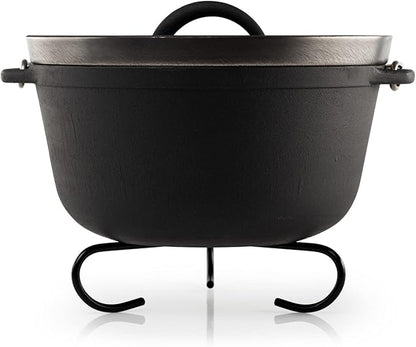 GSI Outdoors Guidecast 5qt Dutch Oven | Cast Iron Dutch Oven - Image 3