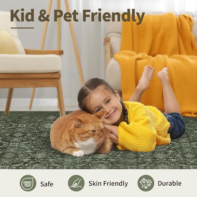 Rugxara Entryway Rug Door Mat, Washable Samll 2x3 Rug, Non Slip Area Rugs - Image 7
