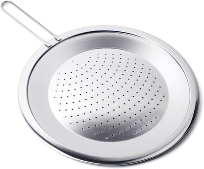 Stainless Steel Splatter Screen Lid, Oil Splash Guard by Minecook