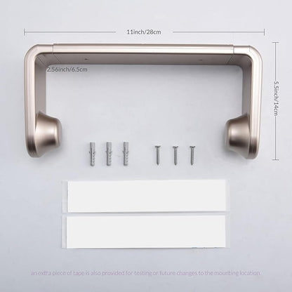 simpletome Paper Towel Holder ONE Hand Tear Adaptive Tension Arm Adjustable - Image 6