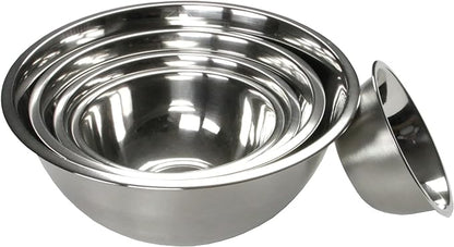 Chef Craft Brushed Mixing Bowl, Stainless Steel - Image 3