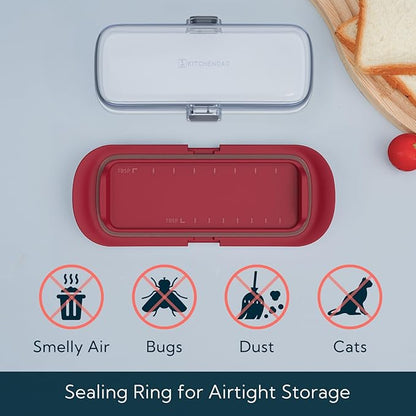 KITCHENDAO One-handed Airtight Butter Dish - Image 3
