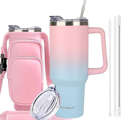 40oz Stainless Steel Double Vacuum Tumbler by Spmtowft