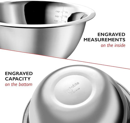 EATEX Stainless Steel Mixing Bowls - Image 5