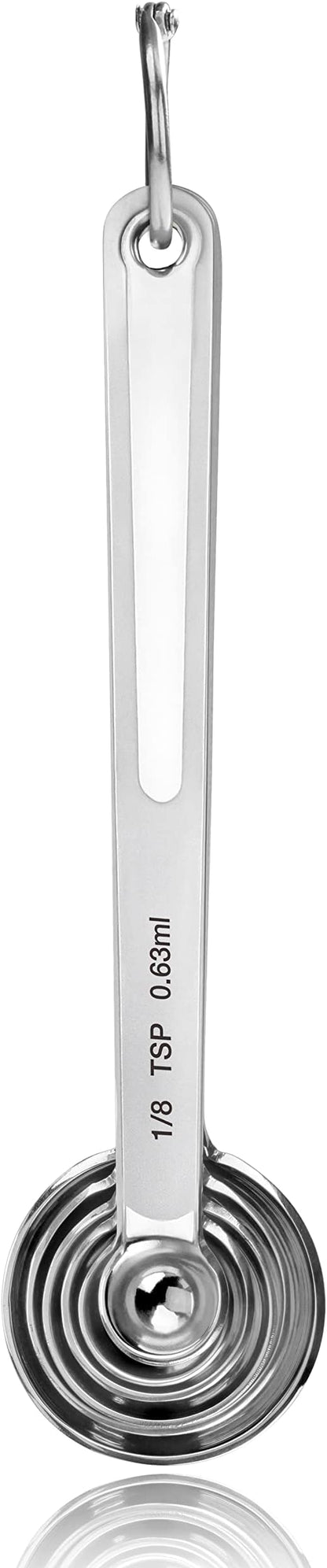 New Star Foodservice 43112 Stainless Steel 18/8 Measuring Spoons - Image 3
