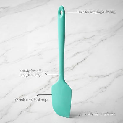600ºF Heat Resistant Spatula, 11.34 inch High Heat Food Safe Semless Kitchen - Image 9