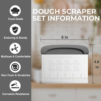 Bench Scraper Dough Cutter Tool - Image 3