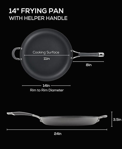 Circulon - 83906 Circulon Radiance Hard Anodized Nonstick Frying Pan / Fry Pan - Image 2
