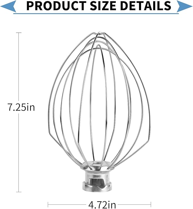 6 Wire Whisk Attachments Compatible - Image 3