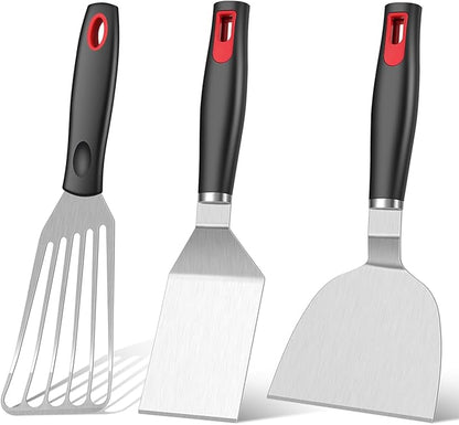 KLAQQED Spatula Set Stainless Steel Kitchen Metal Spatula by KLAQQEDBrand