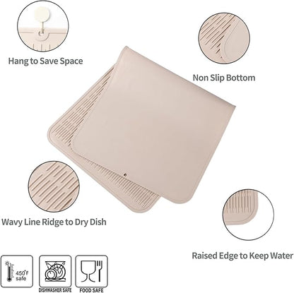 MicoYang Silicone Dish Drying Mat - Image 3