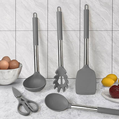 Kitchen Utensils Set-Silicone Cooking Utensils-32pcs Non-Stick Silicone Cooking - Image 6