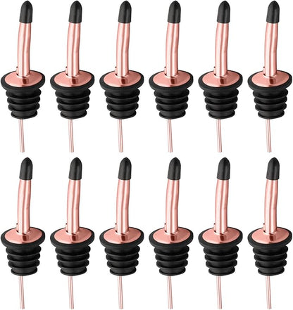 Pafusen 12 Pack Liquor Bottle Pourers, Liquor Pour Spout - Image 2
