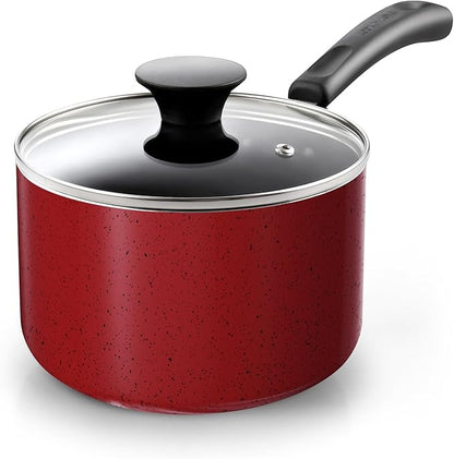 Cook N Home Non Stick Sauce Pan, 1 Quart Saucepan by CookNHome