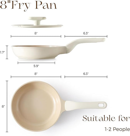 PRICUSIS Nonstick Ceramic Frying Pan - Image 8