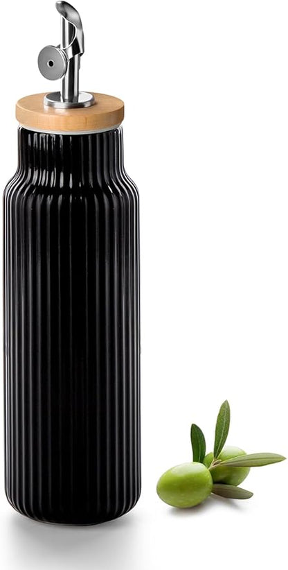 Nucookery Ceramic Olive Oil Dispenser Bottle by Nucookery