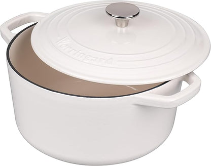 VORRINGARD Enameled Cast Iron Dutch Oven Pot - Image 5