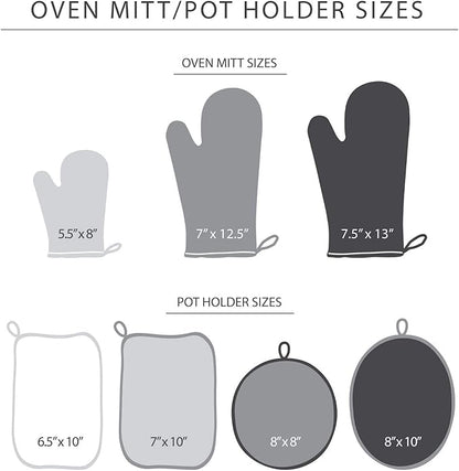 KitchenAid Asteroid Pot Holder 2-Pack Set, Charcoal Grey - Image 6