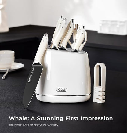 OOU Kitchen Knife Block Set - Image 4