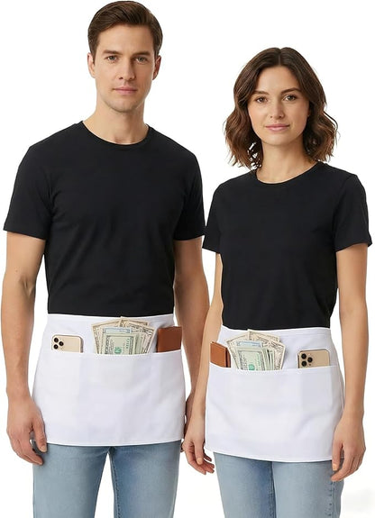 BOHARERS Waist Apron with 3 Pockets 3 Pack - Image 4