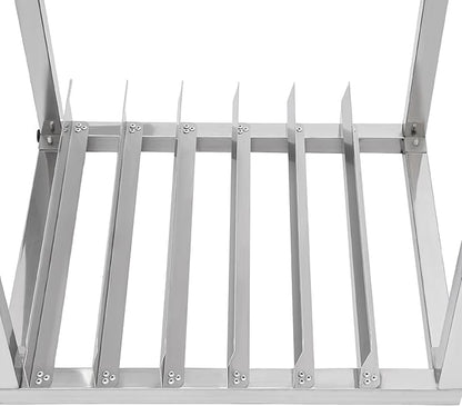 5 Tier Bun Pan Rack, Aluminum Bakery Rack - Image 6