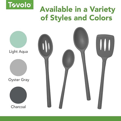 Tovolo Flex Core Silicone Slotted Deep Spoon - Image 4