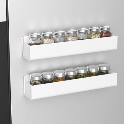 PMMASTO Adhesive Acrylic Spice Rack Organizer - Image 3