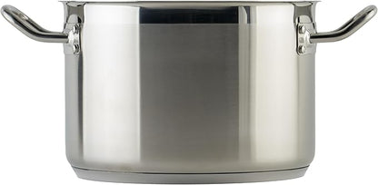 Winco Heavy-Duty Stainless Steel Stock Pot - Image 2