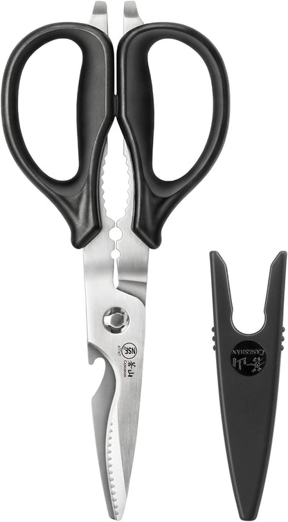 Cangshan 503343 9-inch Heavy-Duty Come-Apart Kitchen Shears by CangshanCutlery