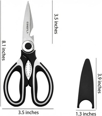 Kitchen Scissors Utility Chopping Scissor Professional Shears - Image 6