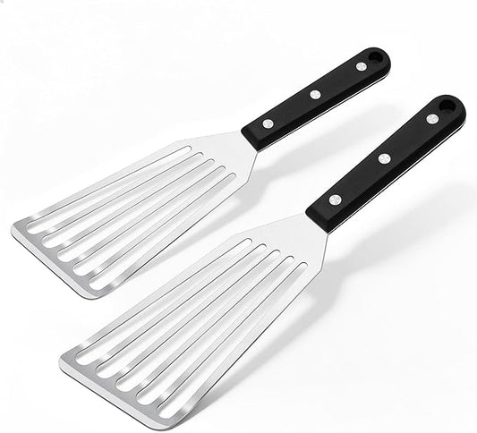 Joyfair Fish Spatula Metal Spatulas, Kitchen Slotted Turners & Outdoor Griddle by Joyfair