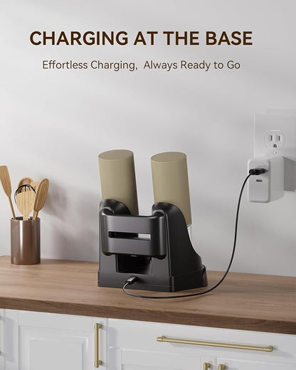 Electric Salt and Pepper Grinder Set - Image 2