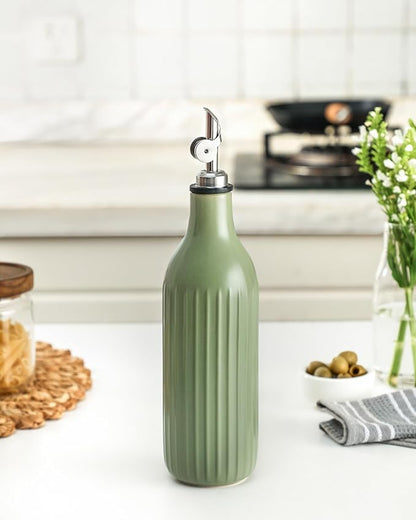 FE FUN ELEMENTS Olive Oil Dispenser Bottle, 19 oz Oil Dispenser - Image 5