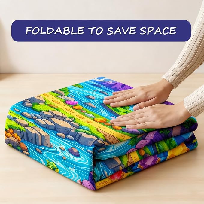 5x7ft Fantasy Adventure Play Rug - Image 4