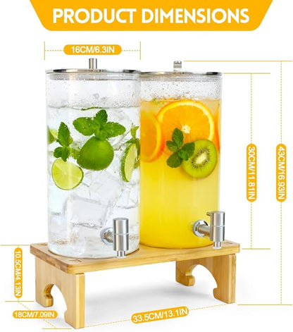 2 Pack 1.5 Gallon Drink dispenser - Image 3