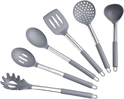 Silicone Kitchen Utensils Set by CulinaryCouture