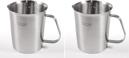 Newness Stainless Steel Measuring Cup, Metal Measuring Cup by Newness