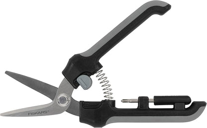 Fiskars Everyday Package Opener, Heavy-Duty Sharp Blades, Clamshell & Zip Tie by Fiskars