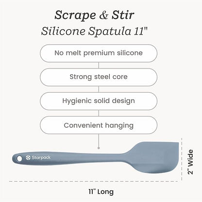 Starpack 'Scrape & Stir' Silicone Spatula - Image 4