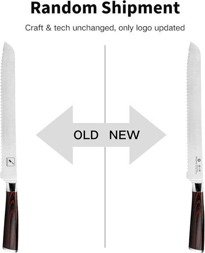 imarku Bread Knife, German High Carbon Stainless Steel Professional Grade Bread - Image 9