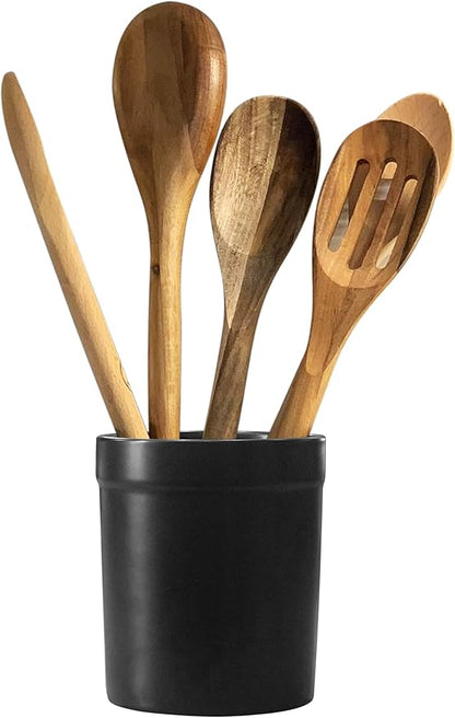 Fox Run 3951 Black Utensil Holder Large by foxrunbrands