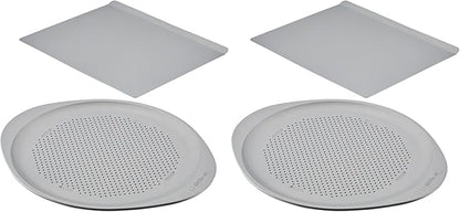Farberware GoldenBake Nonstick Baking Sheet and Pizza Crisper Pan Set, 2 Piece by Farberware