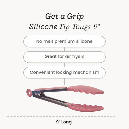 Starpack 'Get a Grip' Silicone Kitchen Tongs - Image 4